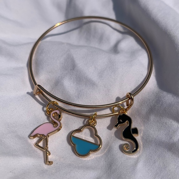 Brand New! Handmade! Adjustable Charm Bracelet - Picture 2 of 3